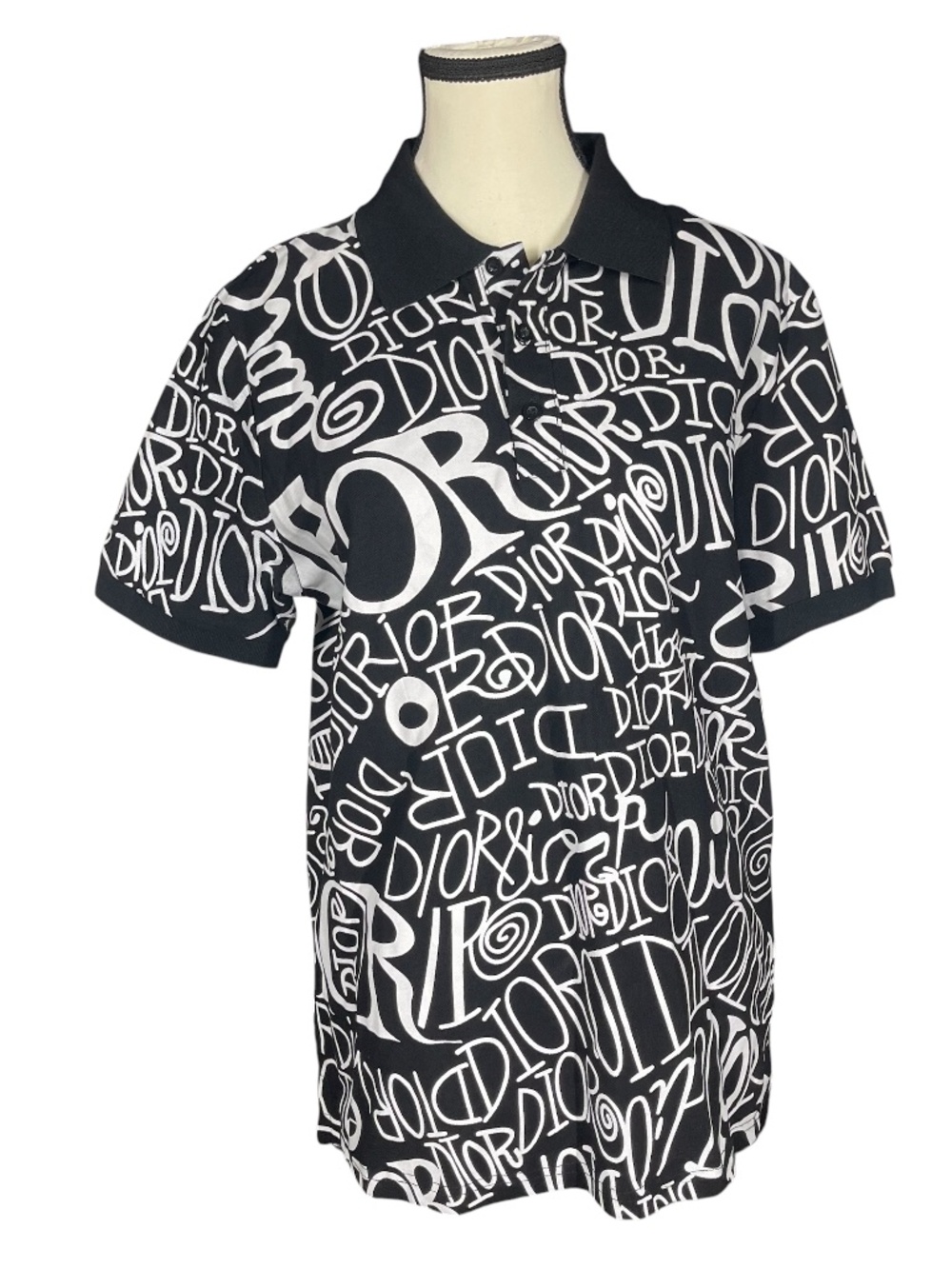 Dior Shawn Stussy Polo T-Shirt